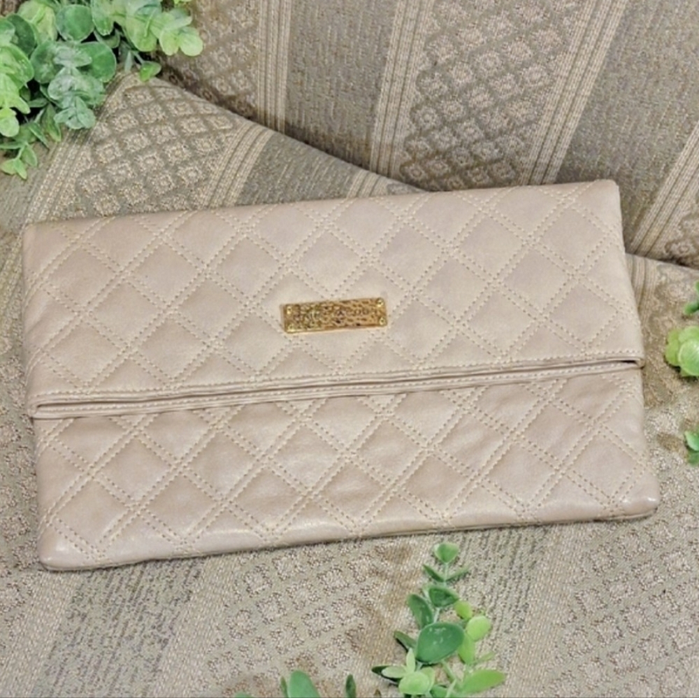 Marc Jacobs Quilted Foldover Clutch